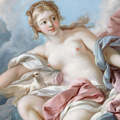 Venere Sulle Onde François Boucher fbc109 quadro stampato su tela