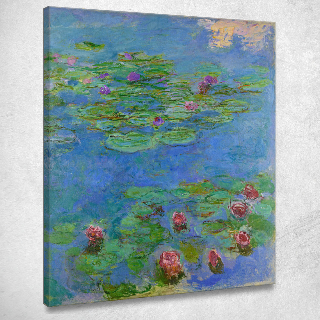 Ninfee 1914-1917 Claude Monet mnt176 quadro stampato su tela