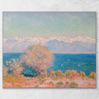 Veduta Di Cap D'Antibes Claude Monet mnt180 quadro stampato su tela