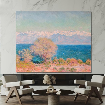 Veduta Di Cap D'Antibes Claude Monet mnt180 quadro stampato su tela