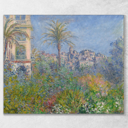 Ville A Bordighera Claude Monet mnt181 quadro stampato su tela