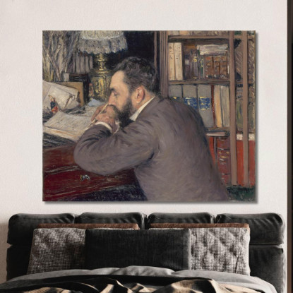 Henri Cordier Gustave Caillebotte gcl7 quadro stampato su tela