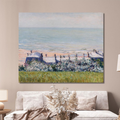 I Tetti Dell'Hôtel Des Roches Noires Trouville Gustave Caillebotte gcl15 quadro stampato su tela