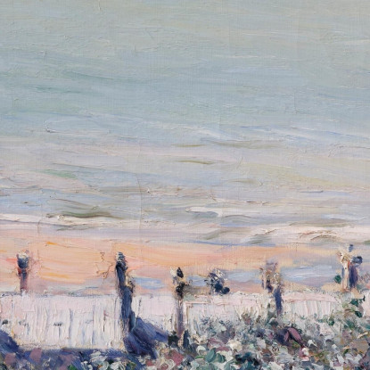 I Tetti Dell'Hôtel Des Roches Noires Trouville Gustave Caillebotte gcl15 quadro stampato su tela