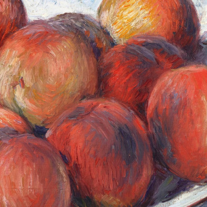 Il Piatto Delle Pesche Gustave Caillebotte gcl16 quadro stampato su tela