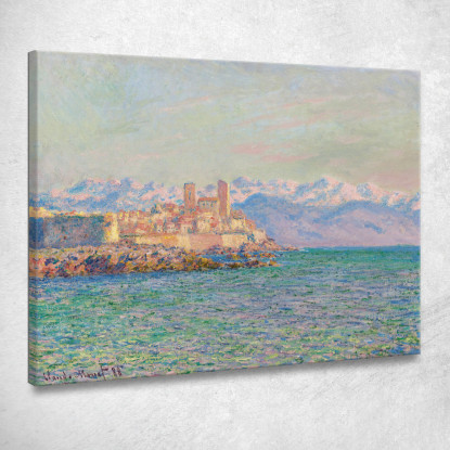 Antibes Le Fort Claude Monet mnt187 quadro stampato su tela