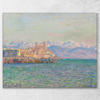 Antibes Le Fort Claude Monet mnt187 quadro stampato su tela