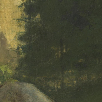 La Piscina Gustave Courbet cg11 quadro stampato su tela