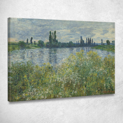 Rive Della Senna Vétheuil Claude Monet mnt191 quadro stampato su tela