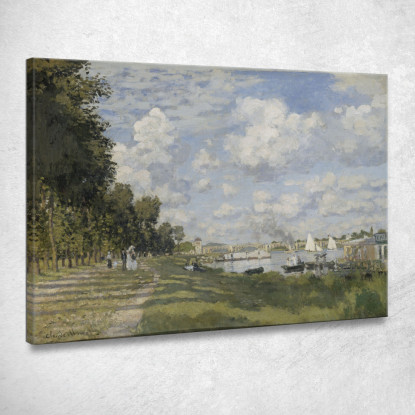 Bacino Dell'Argenteuil Claude Monet mnt193 quadro stampato su tela