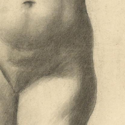 Nudo Femminile In Piedi Gustave Courbet cg157 quadro stampato su tela