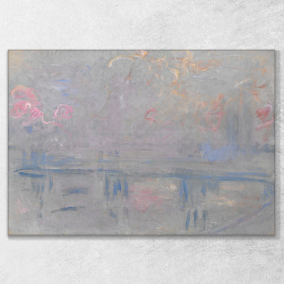 Ponte Di Charing Cross 2 Claude Monet mnt212 quadro stampato su tela