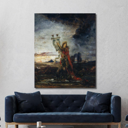 Arione Gustave Moreau gmr2 quadro stampato su tela