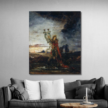 Arione Gustave Moreau gmr2 quadro stampato su tela