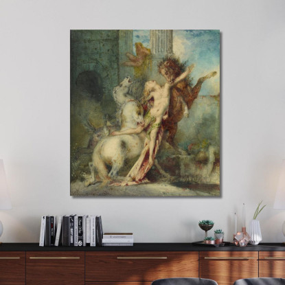 Diomede Divorato Dai Cavalli Gustave Moreau gmr5 quadro stampato su tela