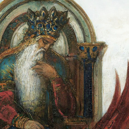 Re Davide 2 Gustave Moreau gmr12 quadro stampato su tela