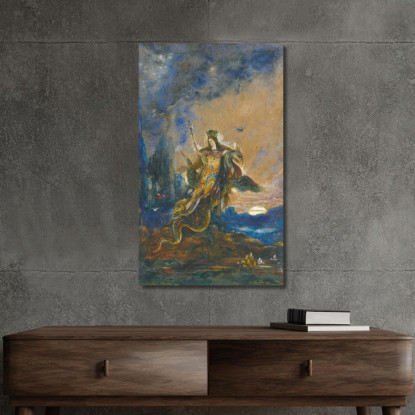 Fata Gustave Moreau gmr15 quadro stampato su tela