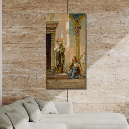 Il Santo E Il Poeta Gustave Moreau gmr18 quadro stampato su tela