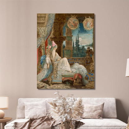 Il Sogno Di Un Abitante Del Mogul Gustave Moreau gmr21 quadro stampato su tela