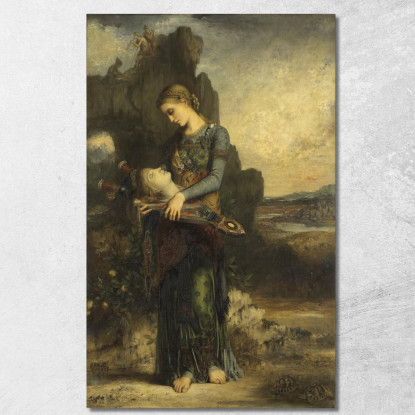 Orfeo Gustave Moreau gmr26 quadro stampato su tela