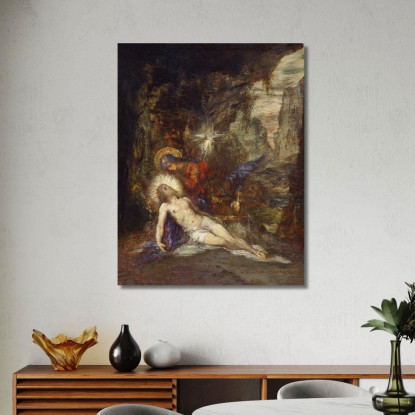 Pietà Gustave Moreau gmr28 quadro stampato su tela