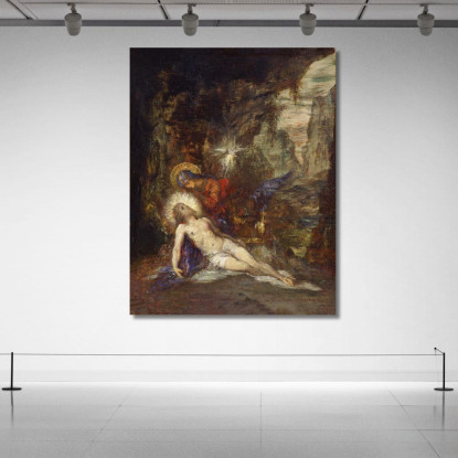 Pietà Gustave Moreau gmr28 quadro stampato su tela