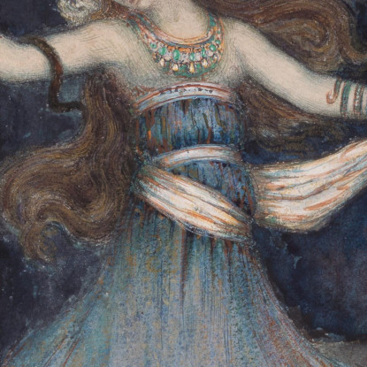 Salomé Danza Davanti Alla Testa Di San Giovanni Battista Gustave Moreau gmr36 quadro stampato su tela
