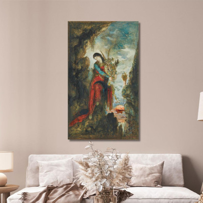 Saffo Gustave Moreau gmr37 quadro stampato su tela