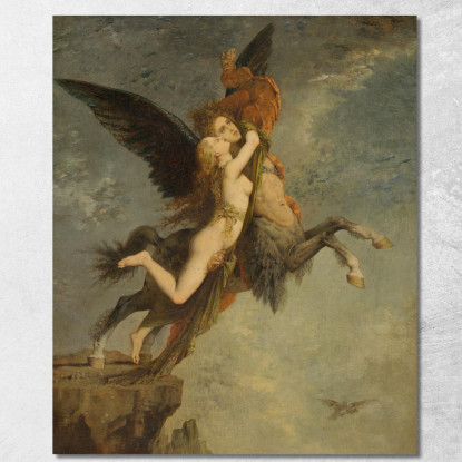 La Chimera Gustave Moreau gmr42 quadro stampato su tela