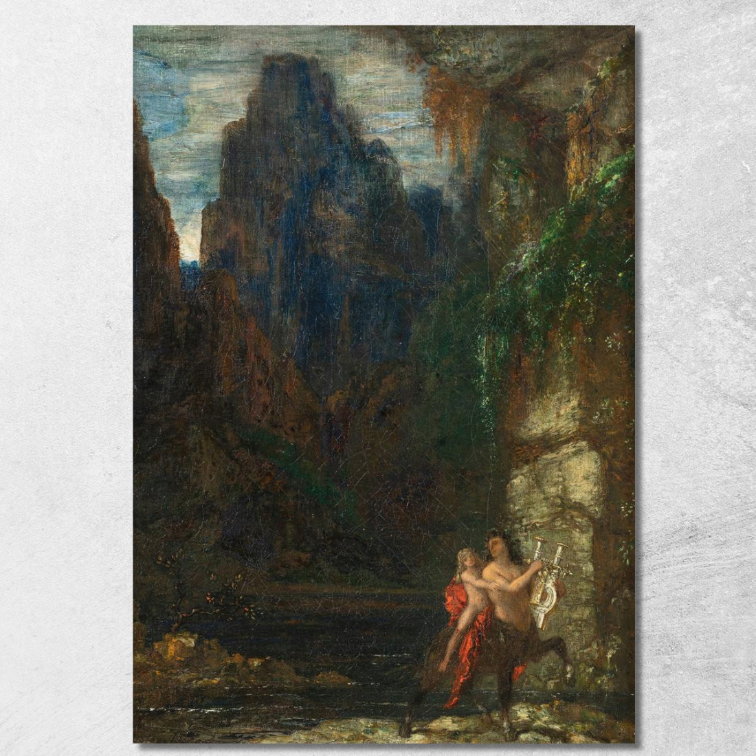 L'Educazione Di Achille Gustave Moreau gmr49 quadro stampato su tela