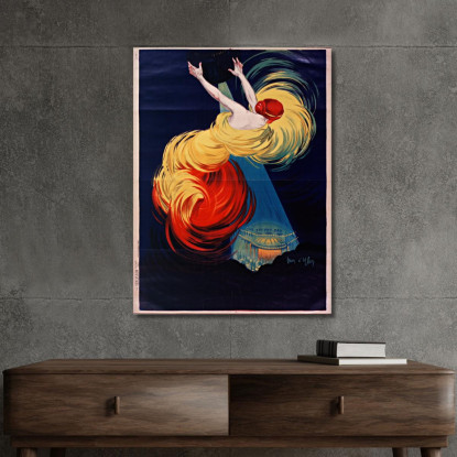 Danza Di Mosca Jean d'Ylen jyl8 quadro stampato su tela