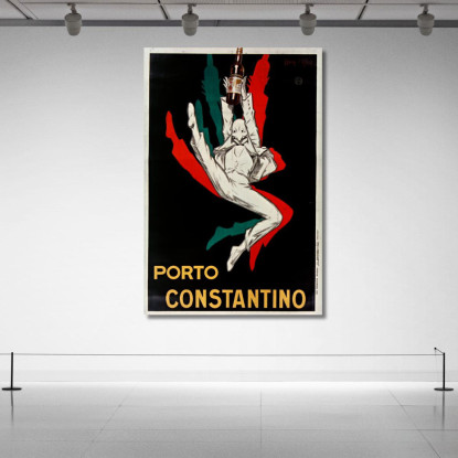 Porto Costantino Jean d'Ylen jyl19 quadro stampato su tela