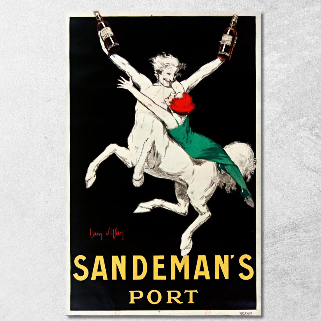 Il Porto Di Sandeman Jean d'Ylen jyl22 quadro stampato su tela