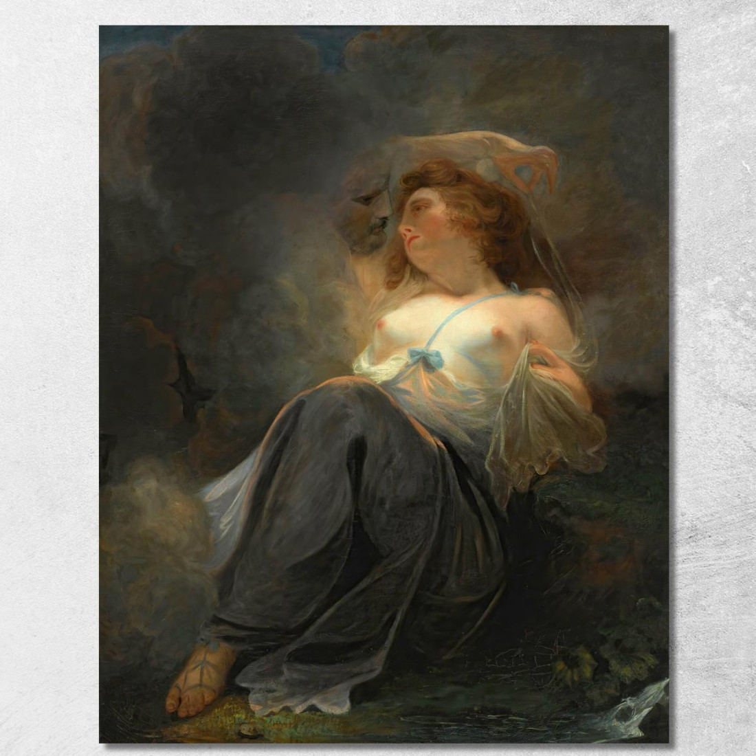 Giove E Io John Hoppner jhp9 quadro stampato su tela