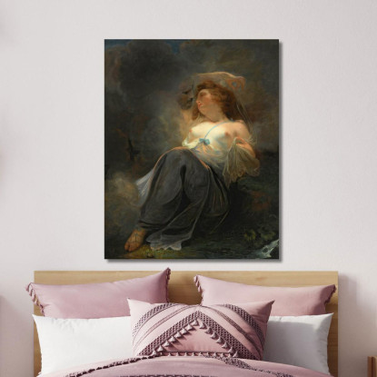 Giove E Io John Hoppner jhp9 quadro stampato su tela