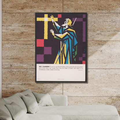 San Giacomo Joseph Binder jbn12 quadro stampato su tela
