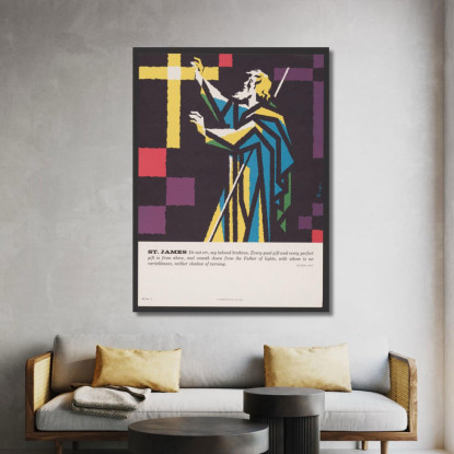 San Giacomo Joseph Binder jbn12 quadro stampato su tela