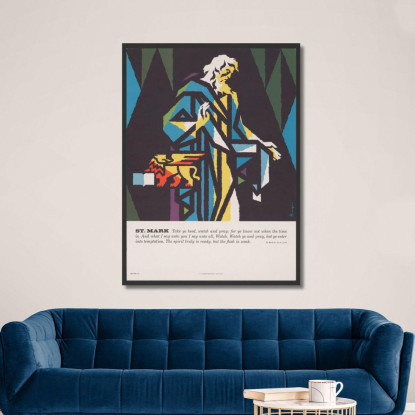 San Marco Joseph Binder jbn16 quadro stampato su tela