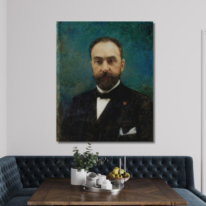 Carlo Ephrussi Léon Bonnat lbn6 quadro stampato su tela
