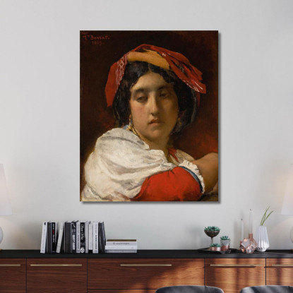 L'Italiano Léon Bonnat lbn17 quadro stampato su tela