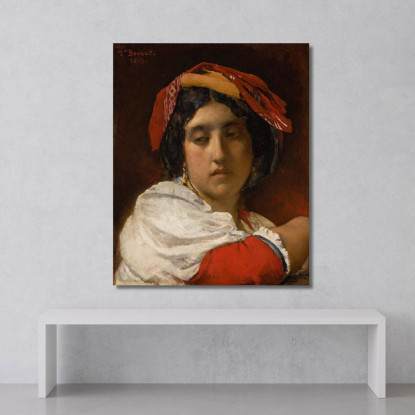 L'Italiano Léon Bonnat lbn17 quadro stampato su tela