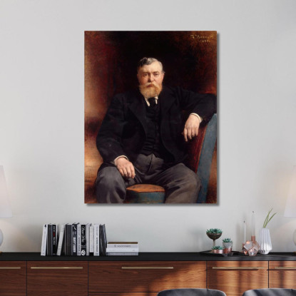 Ritratto Del Principe Vyacheslav Tenishev Léon Bonnat lbn32 quadro stampato su tela