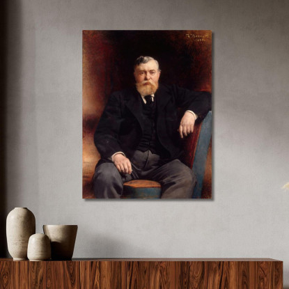 Ritratto Del Principe Vyacheslav Tenishev Léon Bonnat lbn32 quadro stampato su tela