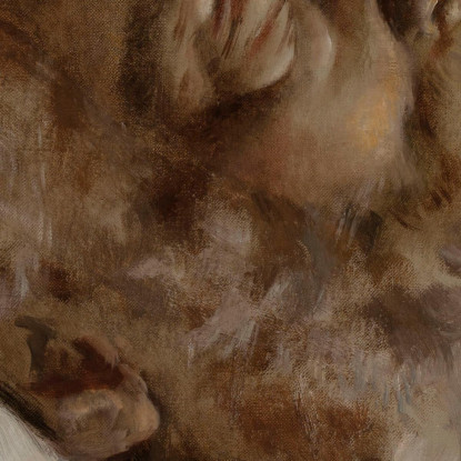 Victor Hugo Sul Letto Di Morte Léon Bonnat lbn39 quadro stampato su tela