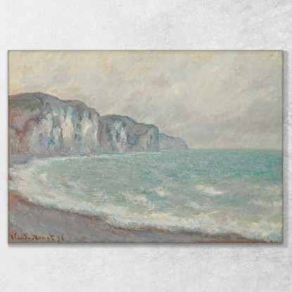 Scogliera Di Pourville Claude Monet mnt236 quadro stampato su tela