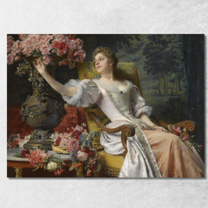Il Fiore Della Giovinezza Władysław Czachórski wcz17 quadro stampato su tela