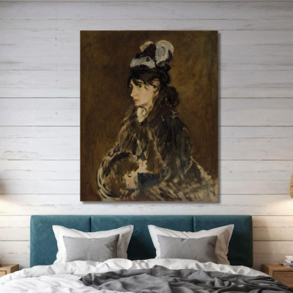 Berthe Morisot Édouard Manet emt14 quadro stampato su tela