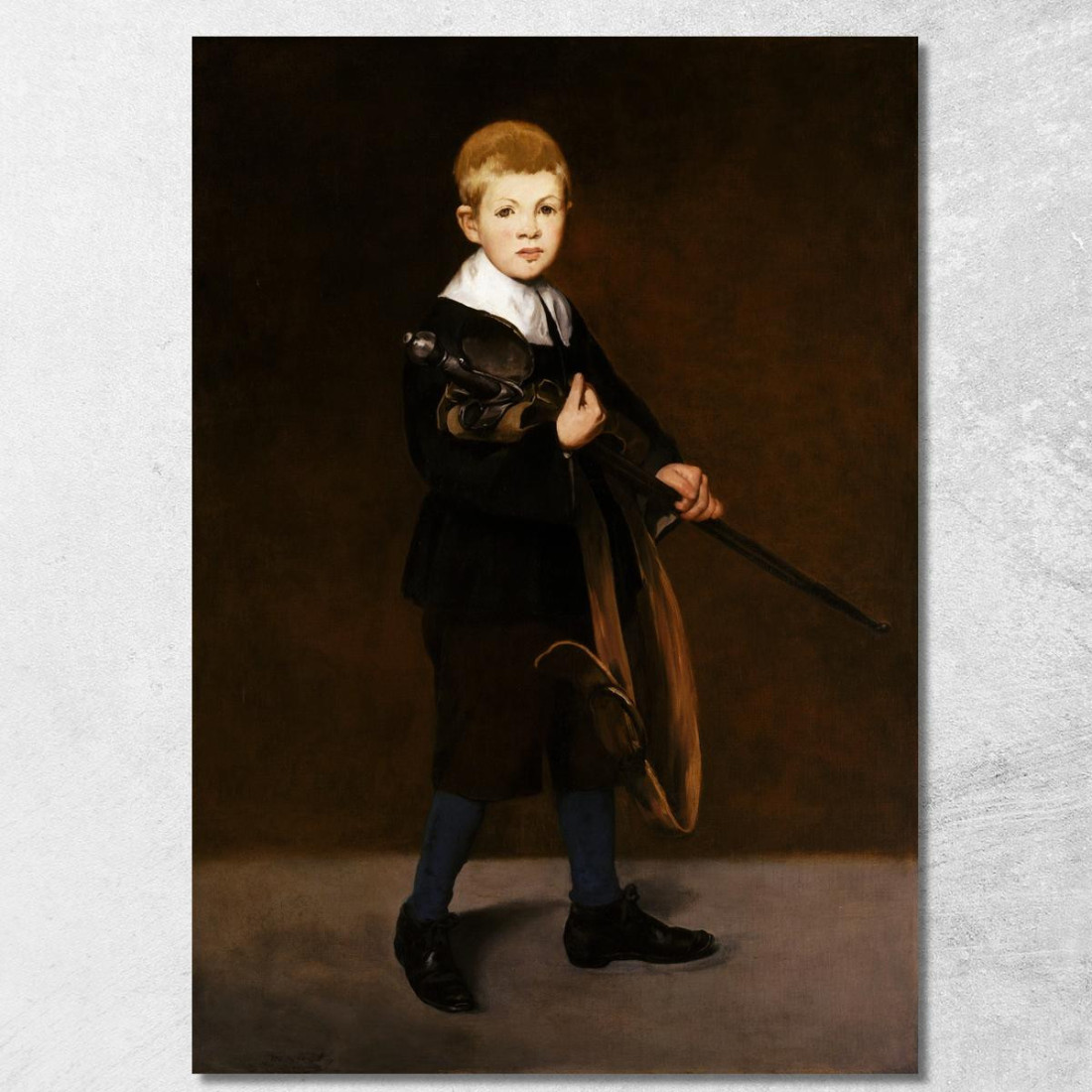 Ragazzo Che Porta Una Spada Édouard Manet emt19 quadro stampato su tela