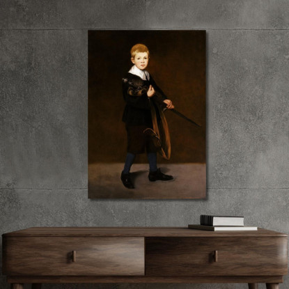 Ragazzo Che Porta Una Spada Édouard Manet emt19 quadro stampato su tela