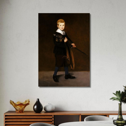 Ragazzo Che Porta Una Spada Édouard Manet emt19 quadro stampato su tela